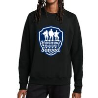Unisex Organic CVC Fleece Crewneck Sweatshirt Thumbnail