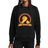 Unisex Organic CVC Fleece Crewneck Sweatshirt Thumbnail