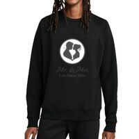 Unisex Organic CVC Fleece Crewneck Sweatshirt Thumbnail
