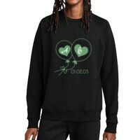 Unisex Organic CVC Fleece Crewneck Sweatshirt Thumbnail
