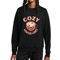Unisex Organic CVC Fleece Crewneck Sweatshirt Thumbnail