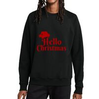 Unisex Organic CVC Fleece Crewneck Sweatshirt Thumbnail