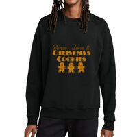 Unisex Organic CVC Fleece Crewneck Sweatshirt Thumbnail