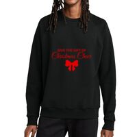 Unisex Organic CVC Fleece Crewneck Sweatshirt Thumbnail