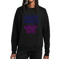 Unisex Organic CVC Fleece Crewneck Sweatshirt Thumbnail