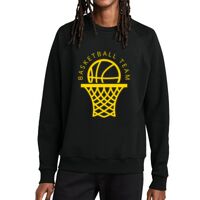 Unisex Organic CVC Fleece Crewneck Sweatshirt Thumbnail