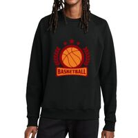 Unisex Organic CVC Fleece Crewneck Sweatshirt Thumbnail