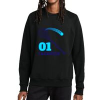 Unisex Organic CVC Fleece Crewneck Sweatshirt Thumbnail