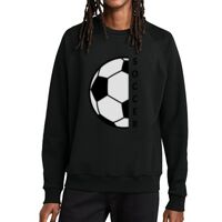 Unisex Organic CVC Fleece Crewneck Sweatshirt Thumbnail