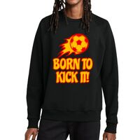 Unisex Organic CVC Fleece Crewneck Sweatshirt Thumbnail