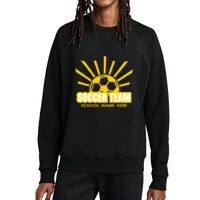 Unisex Organic CVC Fleece Crewneck Sweatshirt Thumbnail
