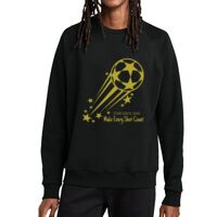 Unisex Organic CVC Fleece Crewneck Sweatshirt Thumbnail