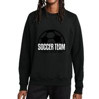 Unisex Organic CVC Fleece Crewneck Sweatshirt Thumbnail