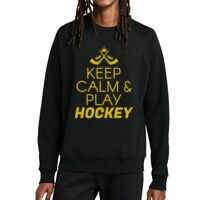 Unisex Organic CVC Fleece Crewneck Sweatshirt Thumbnail