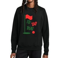 Unisex Organic CVC Fleece Crewneck Sweatshirt Thumbnail