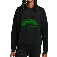 Unisex Organic CVC Fleece Crewneck Sweatshirt Thumbnail