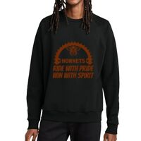 Unisex Organic CVC Fleece Crewneck Sweatshirt Thumbnail