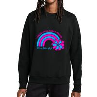 Unisex Organic CVC Fleece Crewneck Sweatshirt Thumbnail
