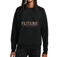 Unisex Organic CVC Fleece Crewneck Sweatshirt Thumbnail