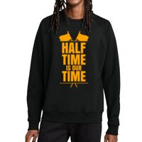 Unisex Organic CVC Fleece Crewneck Sweatshirt Thumbnail