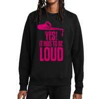Unisex Organic CVC Fleece Crewneck Sweatshirt Thumbnail