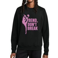 Unisex Organic CVC Fleece Crewneck Sweatshirt Thumbnail