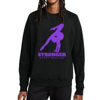 Unisex Organic CVC Fleece Crewneck Sweatshirt Thumbnail