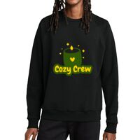 Unisex Organic CVC Fleece Crewneck Sweatshirt Thumbnail