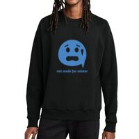 Unisex Organic CVC Fleece Crewneck Sweatshirt Thumbnail