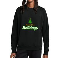 Unisex Organic CVC Fleece Crewneck Sweatshirt Thumbnail