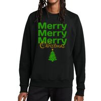 Unisex Organic CVC Fleece Crewneck Sweatshirt Thumbnail