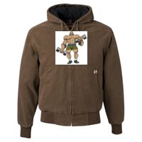 Men's Tall Cheyenne Boulder Cloth™ Hooded Jacket with Tricot Quilt Lining Thumbnail