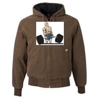 Men's Tall Cheyenne Boulder Cloth™ Hooded Jacket with Tricot Quilt Lining Thumbnail