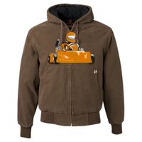 Men's Tall Cheyenne Boulder Cloth™ Hooded Jacket with Tricot Quilt Lining Thumbnail