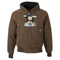 Men's Tall Cheyenne Boulder Cloth™ Hooded Jacket with Tricot Quilt Lining Thumbnail