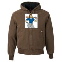 Men's Tall Cheyenne Boulder Cloth™ Hooded Jacket with Tricot Quilt Lining Thumbnail