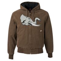 Men's Tall Cheyenne Boulder Cloth™ Hooded Jacket with Tricot Quilt Lining Thumbnail