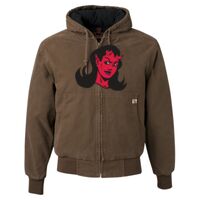 Men's Tall Cheyenne Boulder Cloth™ Hooded Jacket with Tricot Quilt Lining Thumbnail