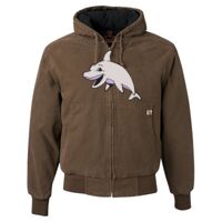 Men's Tall Cheyenne Boulder Cloth™ Hooded Jacket with Tricot Quilt Lining Thumbnail