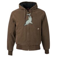 Men's Tall Cheyenne Boulder Cloth™ Hooded Jacket with Tricot Quilt Lining Thumbnail