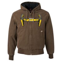 Men's Tall Cheyenne Boulder Cloth™ Hooded Jacket with Tricot Quilt Lining Thumbnail