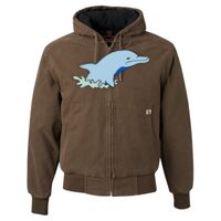 Men's Tall Cheyenne Boulder Cloth™ Hooded Jacket with Tricot Quilt Lining Thumbnail