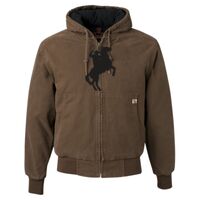 Men's Tall Cheyenne Boulder Cloth™ Hooded Jacket with Tricot Quilt Lining Thumbnail