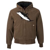 Men's Tall Cheyenne Boulder Cloth™ Hooded Jacket with Tricot Quilt Lining Thumbnail
