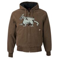 Men's Tall Cheyenne Boulder Cloth™ Hooded Jacket with Tricot Quilt Lining Thumbnail