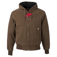 Men's Tall Cheyenne Boulder Cloth™ Hooded Jacket with Tricot Quilt Lining Thumbnail
