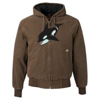 Men's Tall Cheyenne Boulder Cloth™ Hooded Jacket with Tricot Quilt Lining Thumbnail