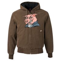 Men's Tall Cheyenne Boulder Cloth™ Hooded Jacket with Tricot Quilt Lining Thumbnail
