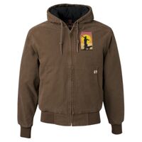 Men's Tall Cheyenne Boulder Cloth™ Hooded Jacket with Tricot Quilt Lining Thumbnail