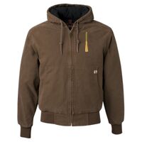 Men's Tall Cheyenne Boulder Cloth™ Hooded Jacket with Tricot Quilt Lining Thumbnail